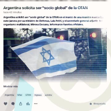 Argentina solicita ser “socio global” de la OTAN