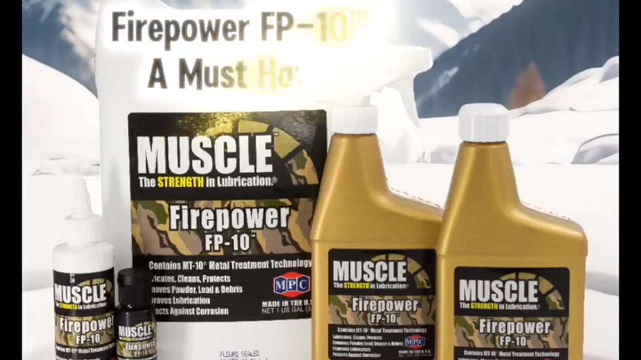 Firepower FP-10™ A Must Have For All Firearms, Weapons & Weapon Systems