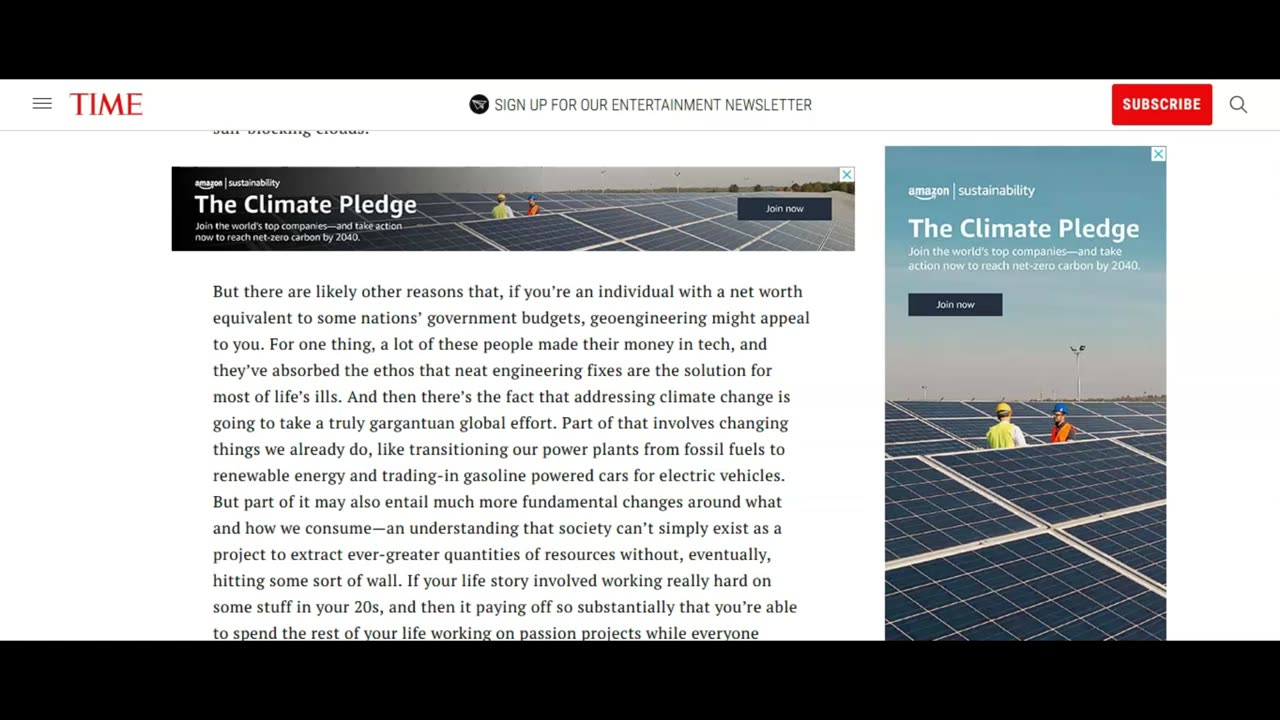 Why billionaires want to block the sun