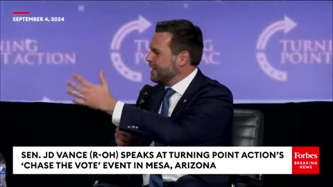 'She Is A Disaster'_ JD Vance Tears Into Kamala Harris At Arizona Event