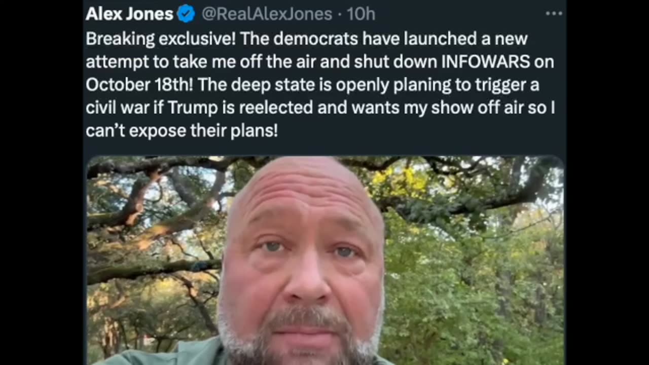 Alex Jones Under Attack From Democrats! Appeals For Help.