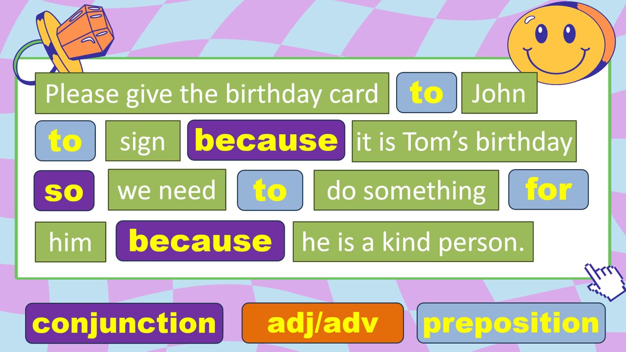 25 - Preposition English Game