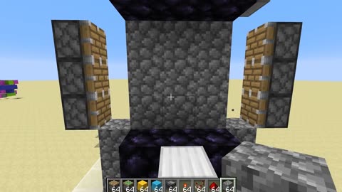 Door that EXPLODES to Open in Minecraft