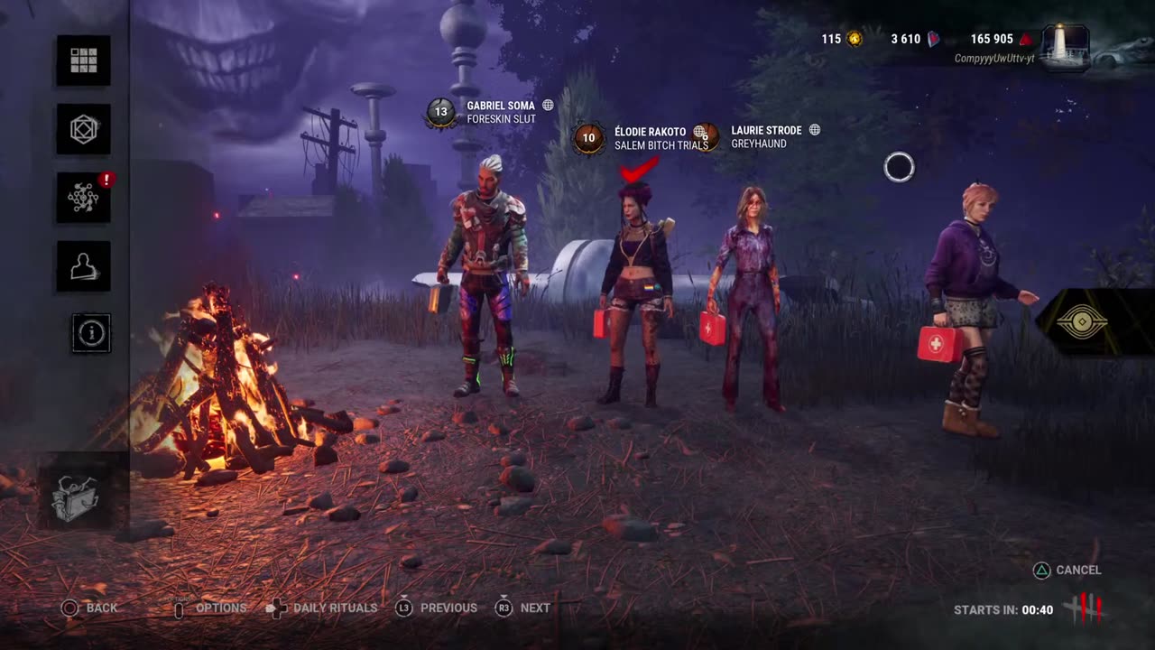 Iridescent one survivor then killer-DBD stream