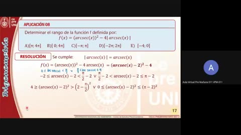 CEPRE UNI 2021 - 2 | SEMANA 12 | TRIGONOMETRÍA S01