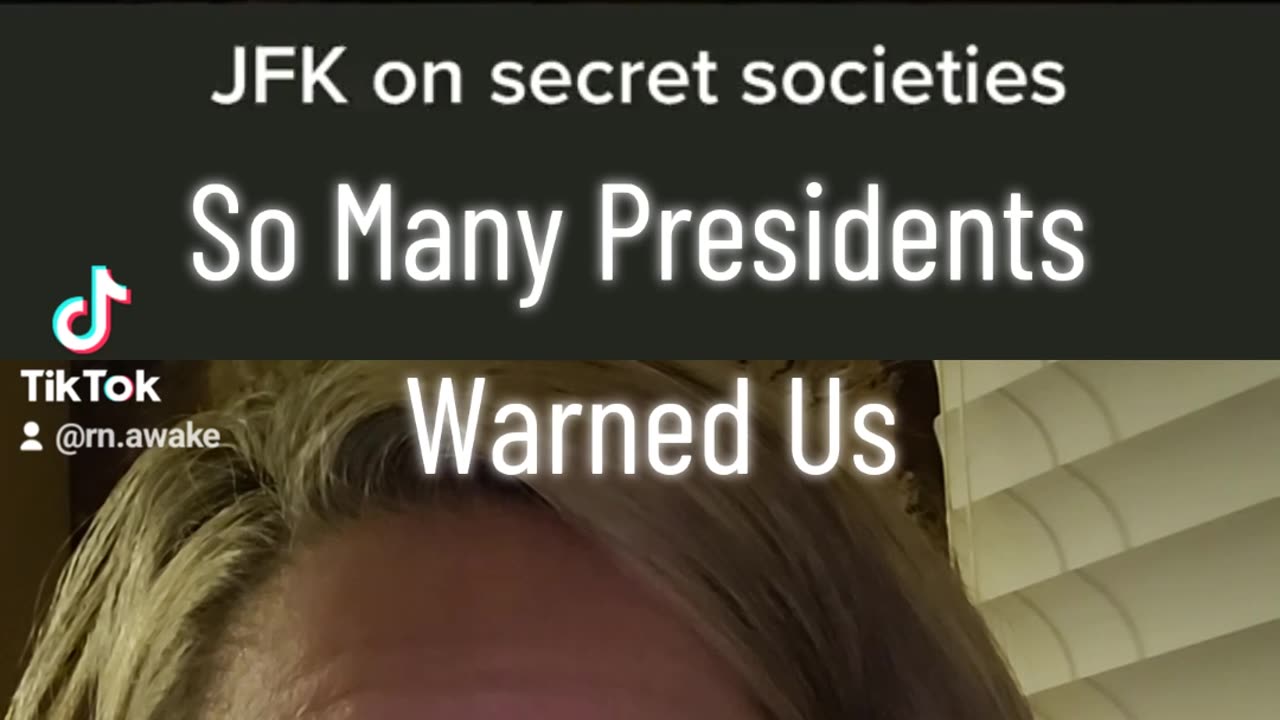 Many Presidents Warned Us