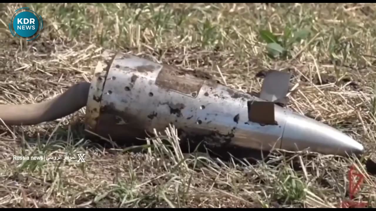 Russian National Guard releases video of unexploded missile near Kursk Nuclear Power Plant.