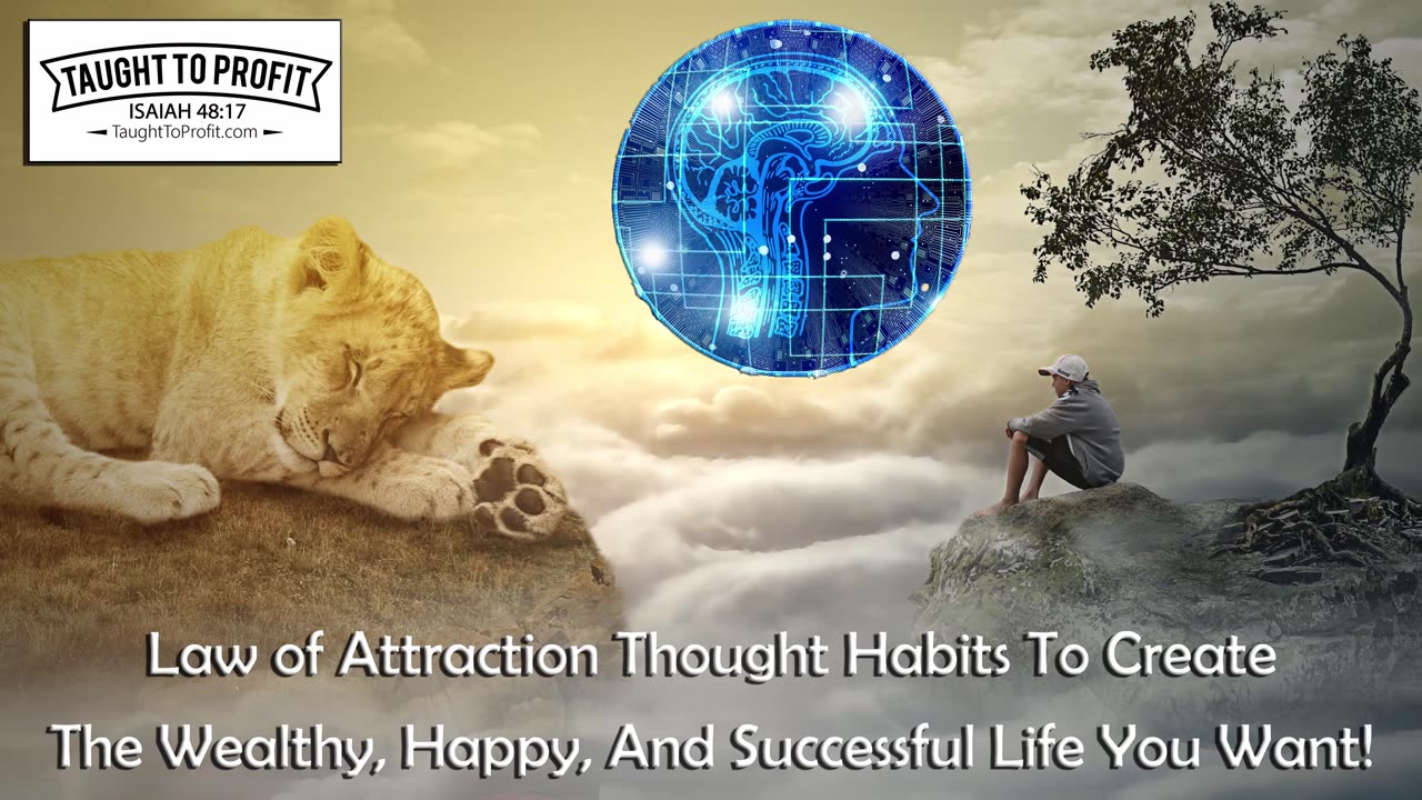 Law of Attraction Thought Habits To Create The Wealthy, Happy, And Successful Life You Want!