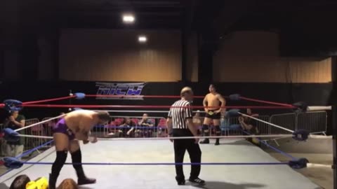 American Pro Wrestling:Glenn Spectre vs Yela Man
