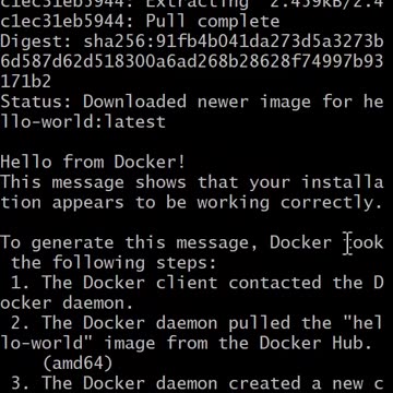 Docker: run nginx test