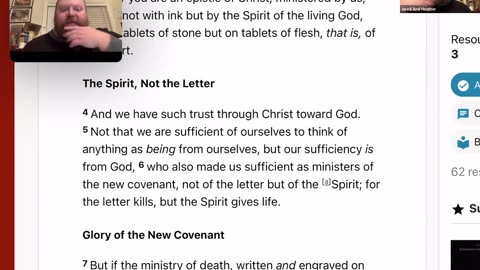 “The Ministry of the Spirit” (2 Corinthians 3)