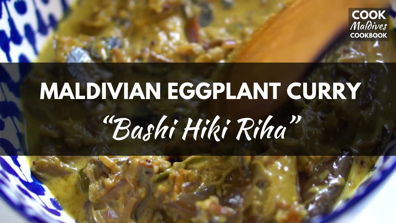 Maldivian Healthy Eggplant Curry - Maldives Recipes