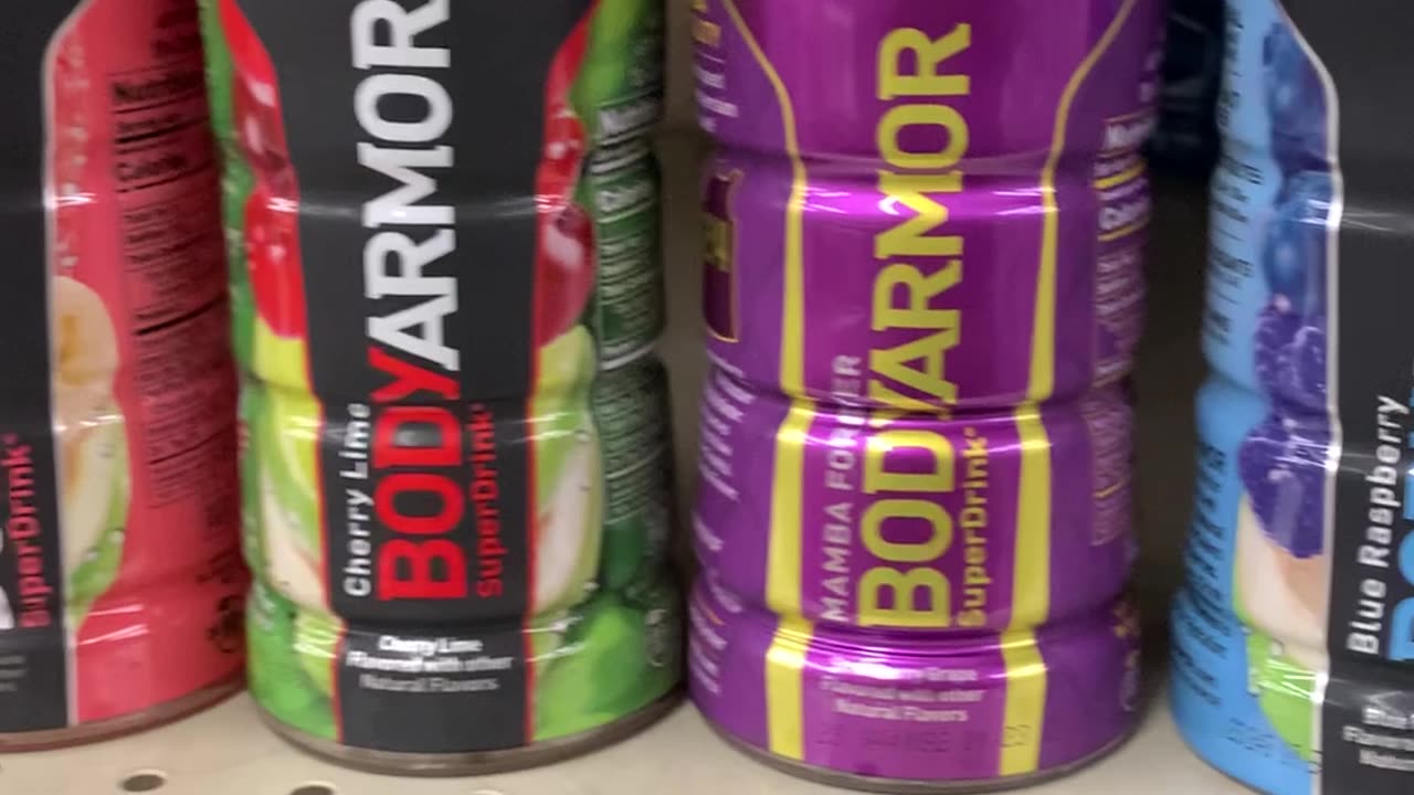 Which Favor Of Body Armor Sports Drink Do You Like My Friend?