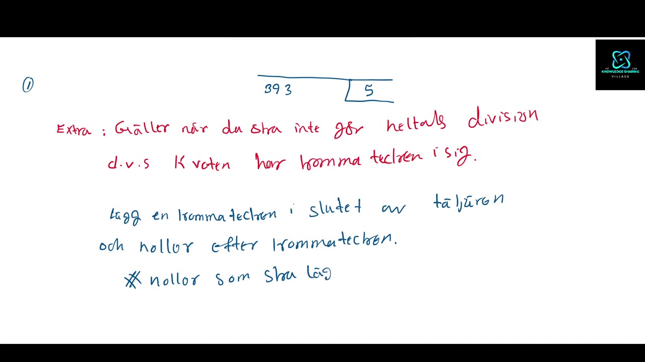 Division: Part 3: Exempel 4