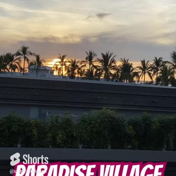 Paradise sunset