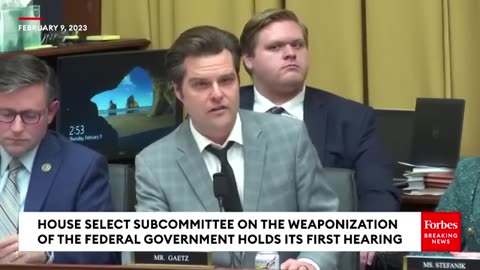 'Does Google Engage With The FBI?'_ Matt Gaetz Presses House Hearing Witness