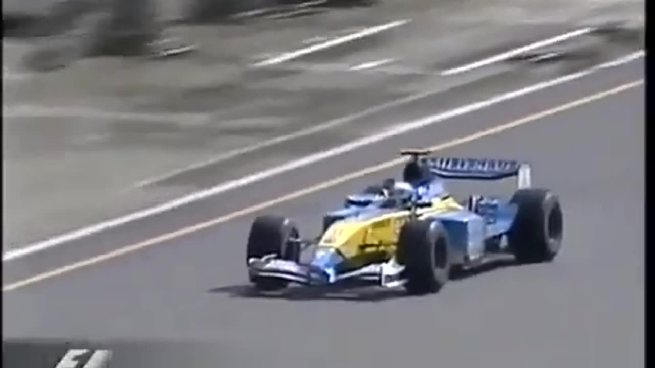 F1 2003 USA GP Full Race - British iTV Broadcast