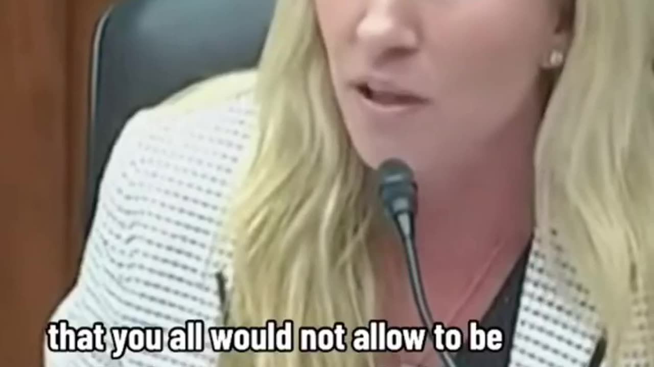 Marjorie Taylor Greene destroys Twitter executive for censorship