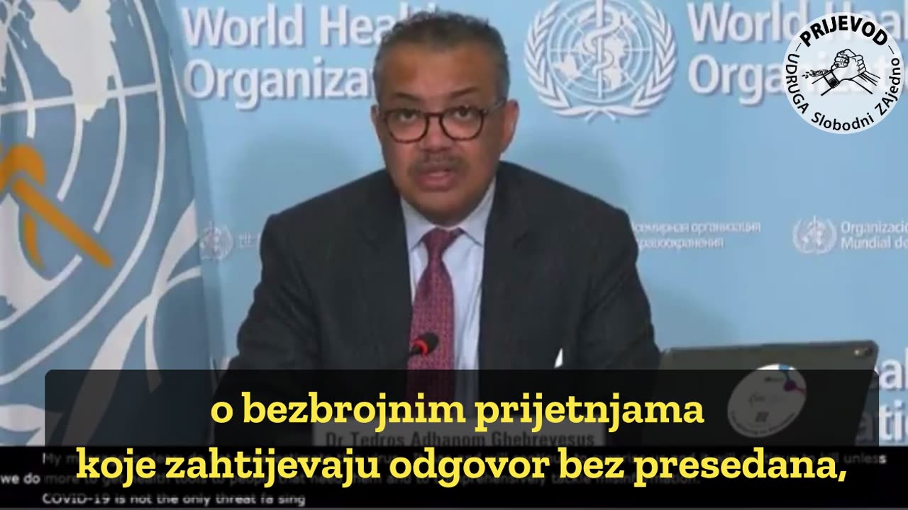 Tedros WHO - na djelu je bujica dezinformacija i virus će nastaviti ubijati !