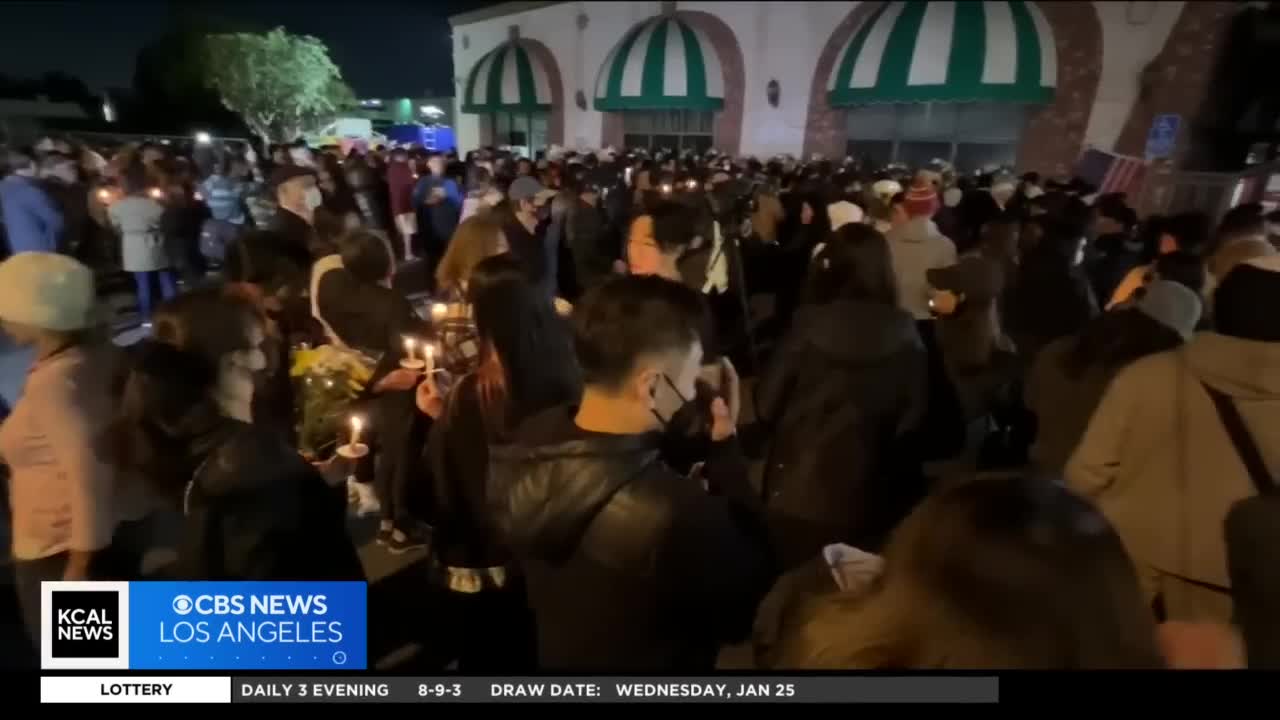 Monterey Park continues to grieve victims of mass shooting; VP Harris visits families