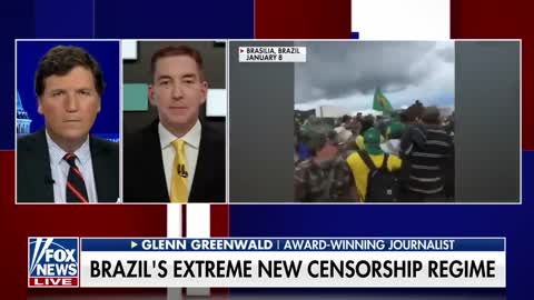 Glenn Greenwald warns Tucker Carlson about an 'extremely alarming development'