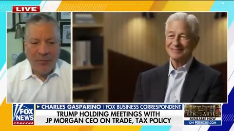 Trump in talks with JPMorgan Chase CEO Jamie Dimon – Charlie Gasparino explains