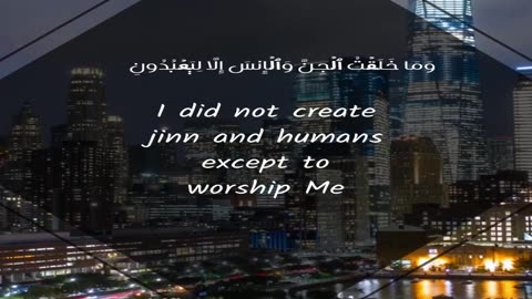 Surat Adh-Dhariyat 56-58 | Quran | Saad Ezzaouit rectation