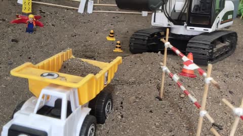 Diorama Activity Coal Mining Remote Control