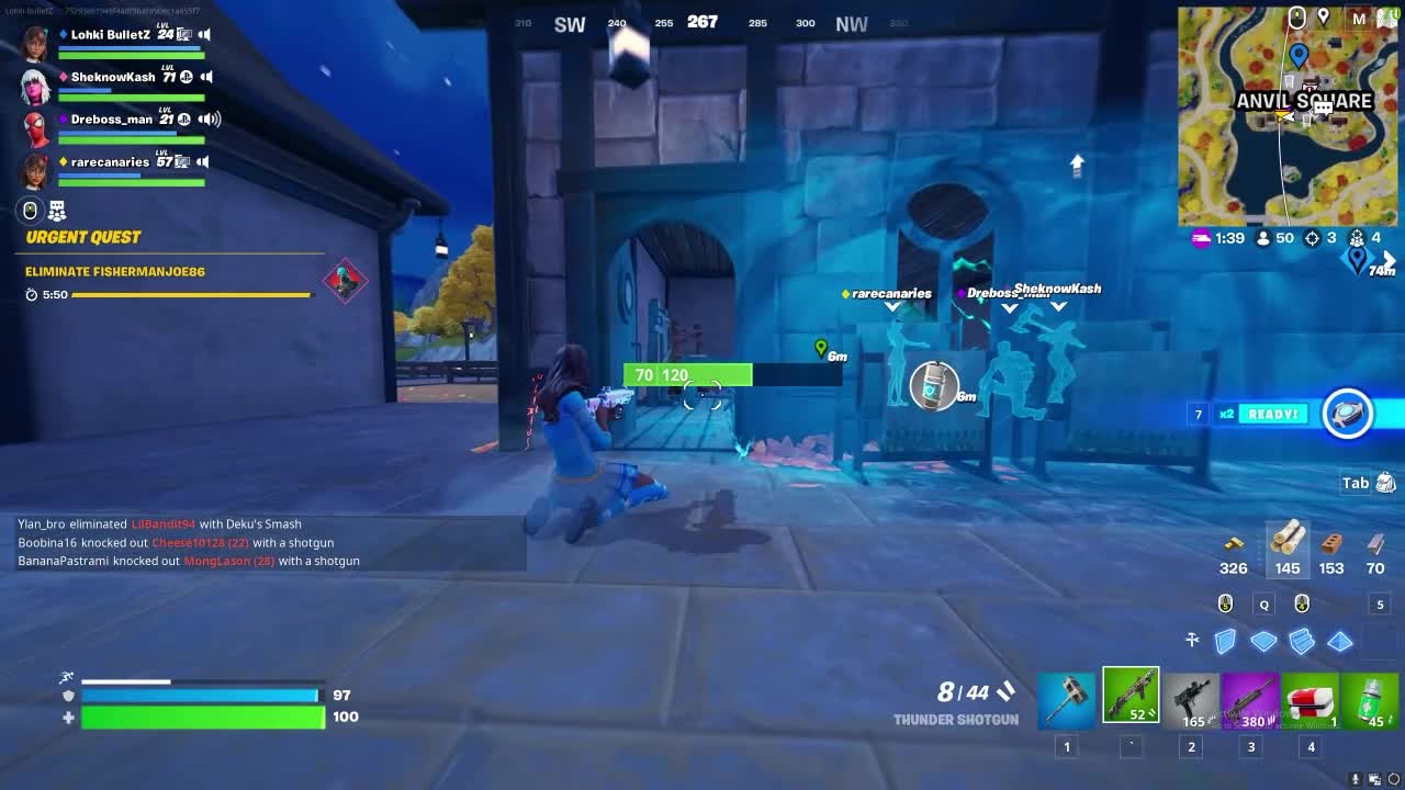*NEW* Fortnite 20+ Elimination Squad Squads Gameplay "Building" Win (NEW Fortnite Chapter 4)