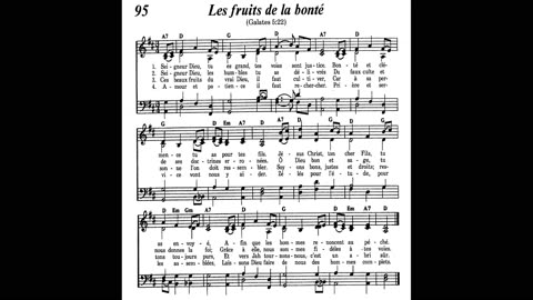 Les fruits de la bonté (Cantique 95 de Louons Jéhovah par nos chants)