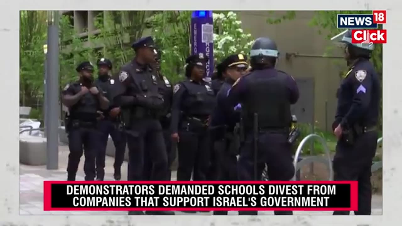 Pro Palestine Protest | 25 Pro-Palestinian Protesters Arrested