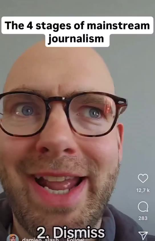 The Four stages of Fake News Journalism