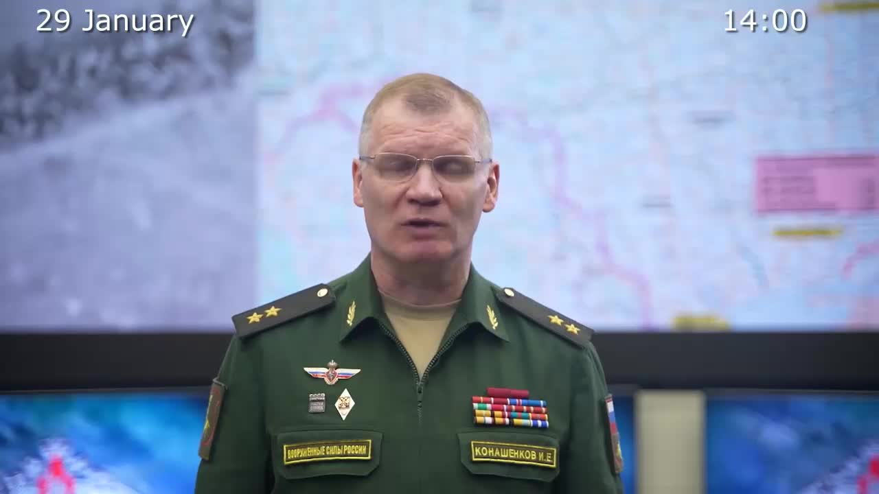 Russian Defence Ministry report on the SMO Areas