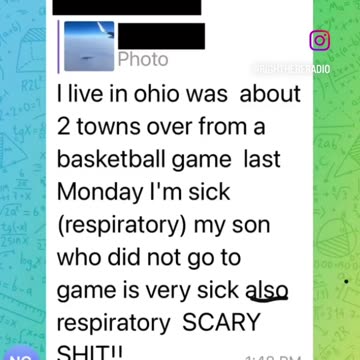 Right Here Radio Fan Suffering From Respiratory Sickness After Ohio Chemical Disaster