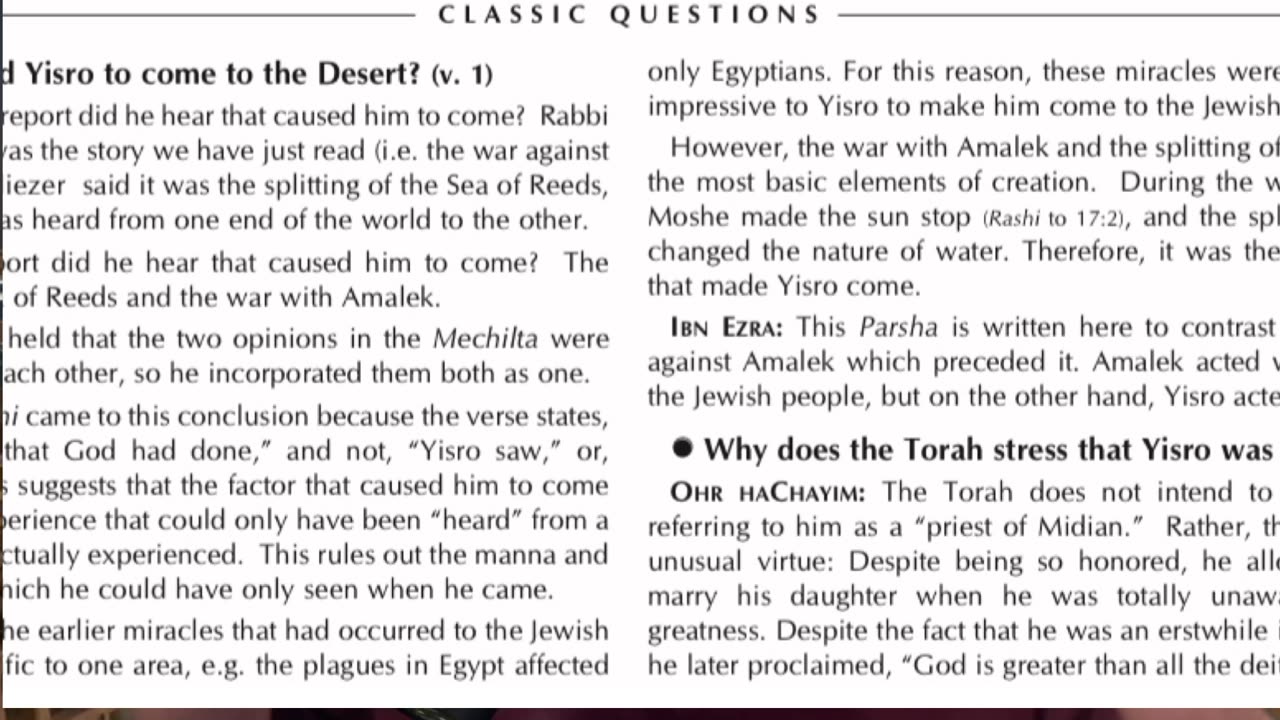 Torah Portion: Yisro