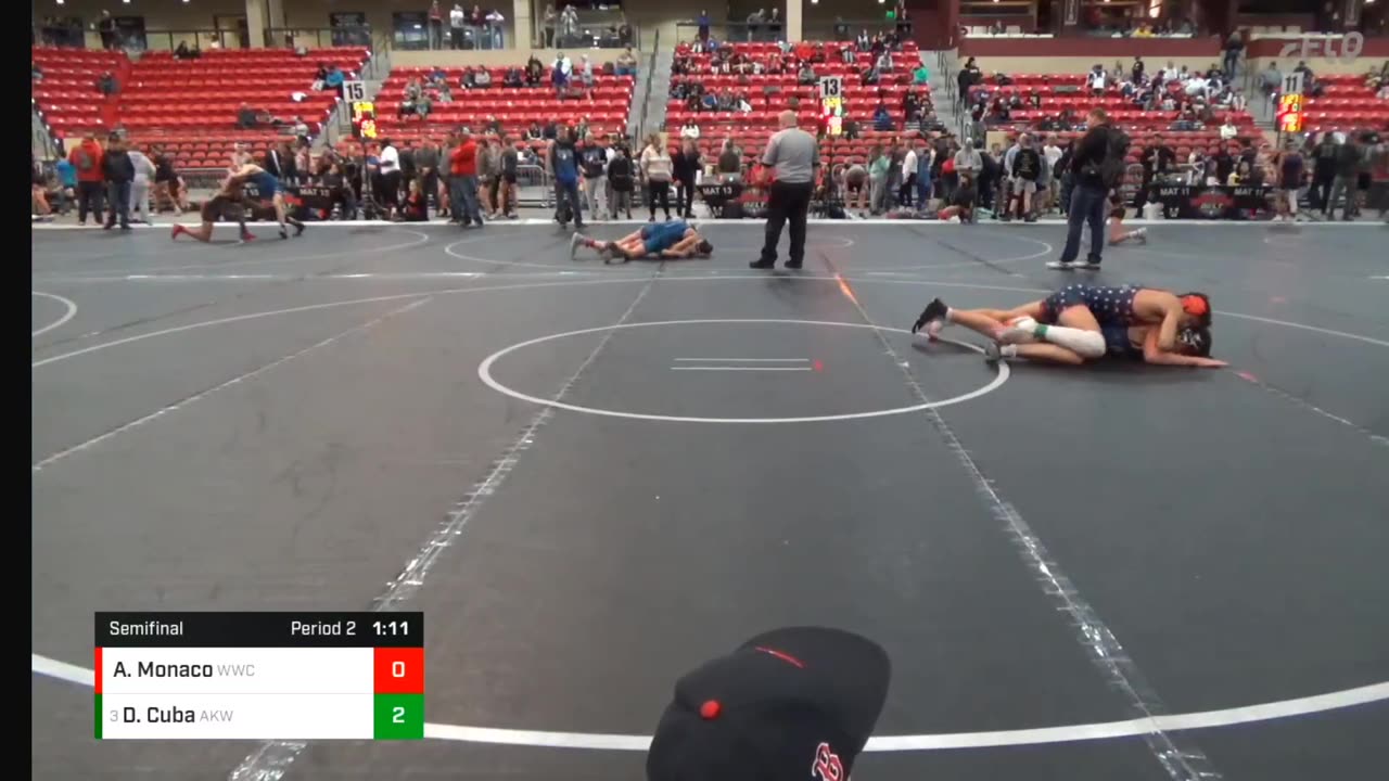 Adrian wrestling B.O.B. 2023