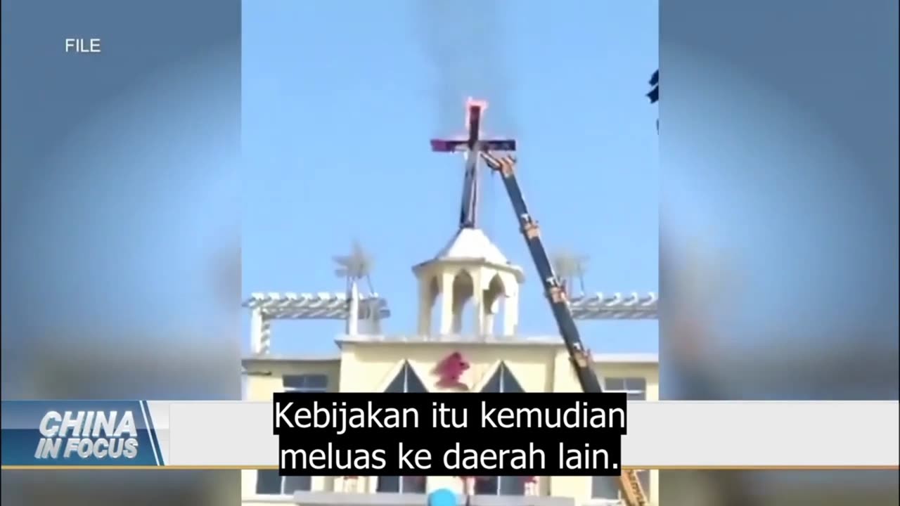 Perobohan Gereja Cina Komunis