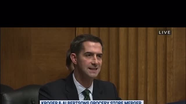 Senator Tom Cotton says it right..