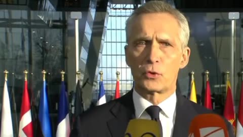 Stoltenberg says Russia attacked itself