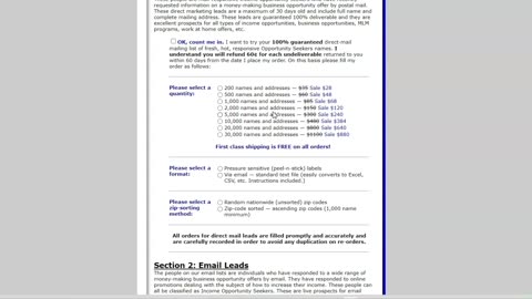 The Best Mailing Lists and Email Leads