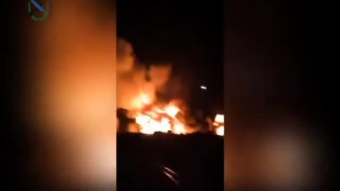 The Russian Airforce is on fire tonight as ISIS is getting roasted.