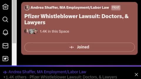 ANDREA SCHAFFER, MA EMPLOYMENT / LABOR LAW. 1/29 PFIZER / VACCINES / DOCTORS / LAWYERS / MANDATES