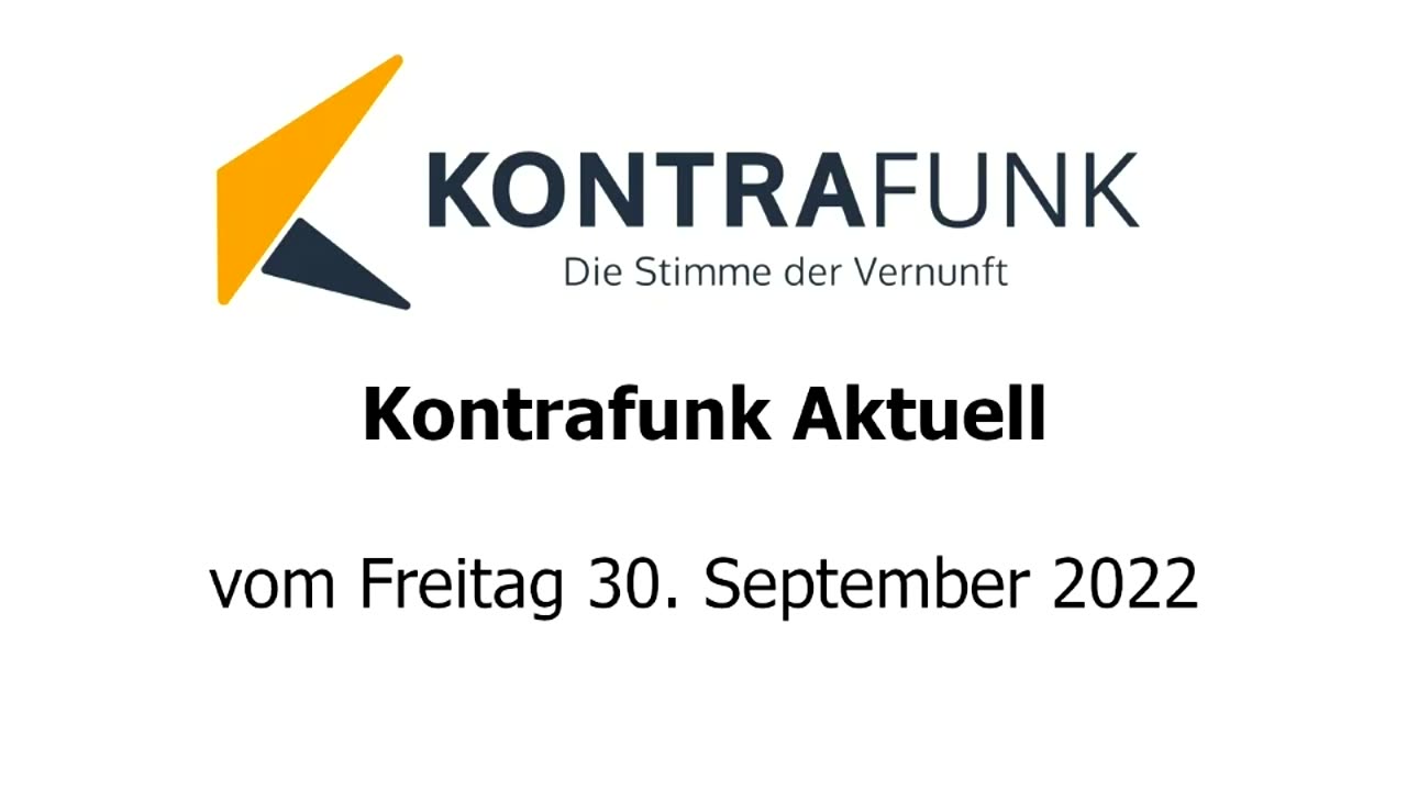 Kontrafunk aktuell vom 30. September 2022