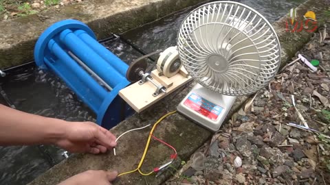 How to make a hydro turbine for clean and free energy