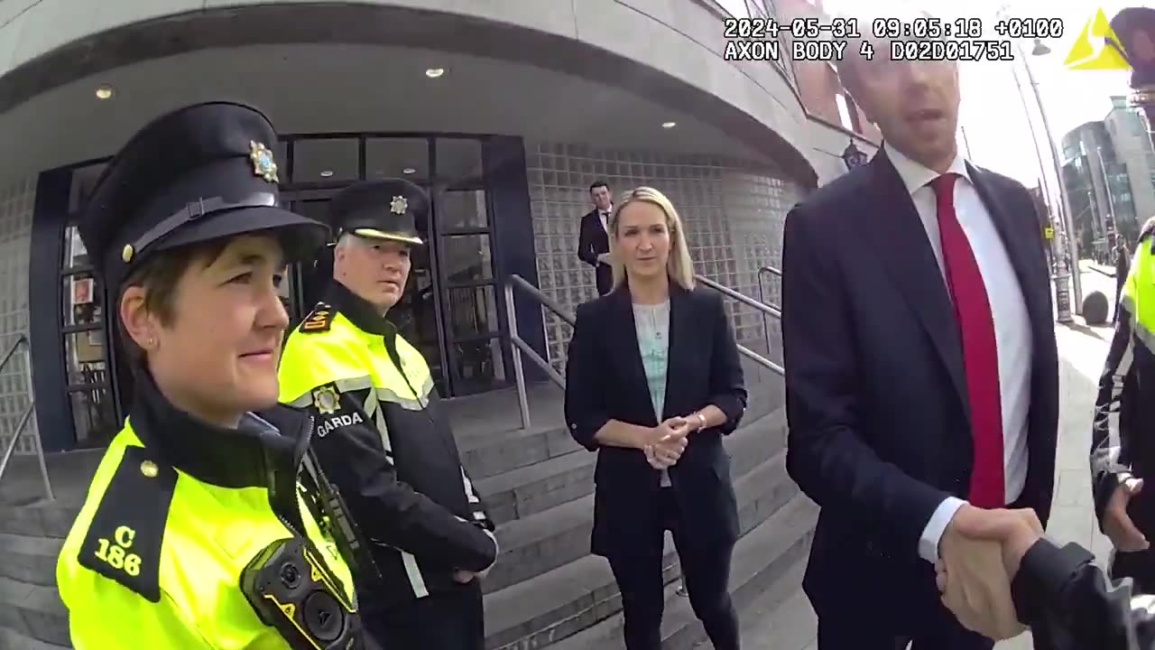 The Gardai are wearing bodycams in Dublin now.