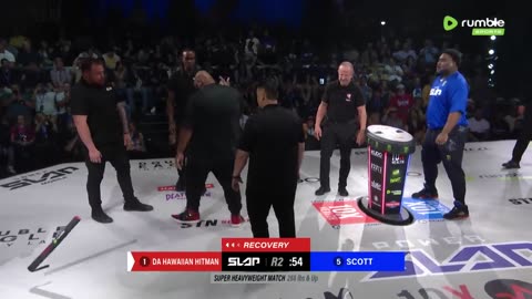 Two Giants Go Head-to-Head - Da Hawaiian Hitman vs Eviahn Scott Power Slap 7 Full Match