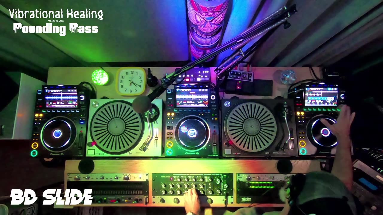 BD Slide - Vibrational Healing Through Pounding Bass - Underground DJ - 10/1/24