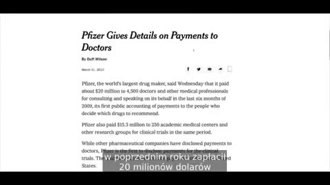 Jak działa Wielka Farmacja - w tym przykładzie Pfizer