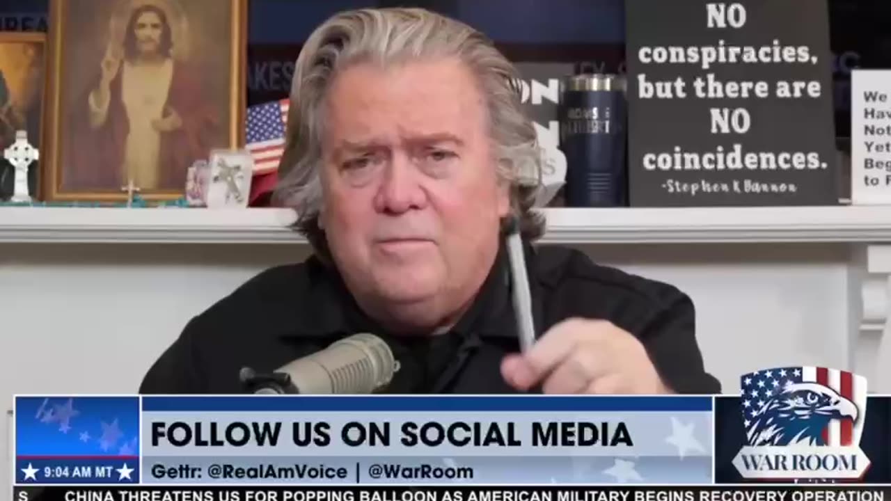 STEVE BANNON: Patriots and TRAITORS—no middle ground!