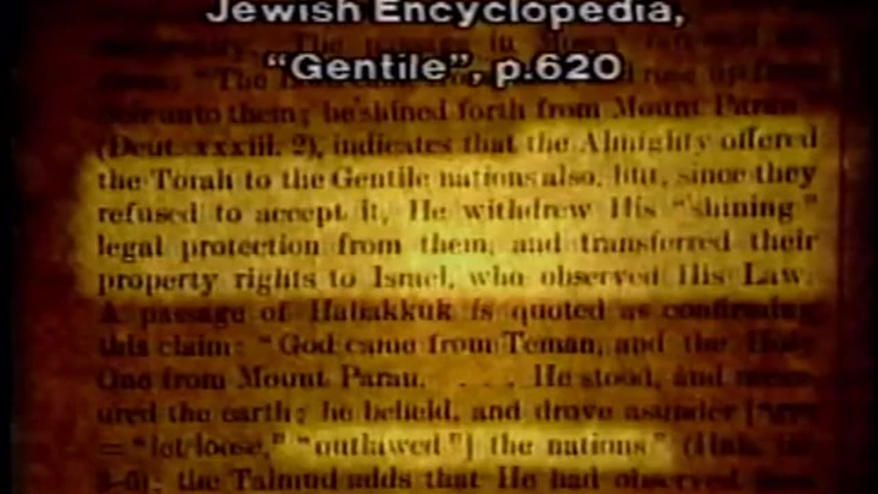 Talmud Teachings: Talmud 's Homocidal Attitude Towards Gentiles